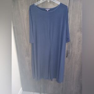 Roaman's Deep Blue Dress